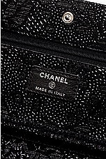 FWRD Renew Chanel Coco Mark Wallet On Chain Bag in Black, view 6, click to view large image.