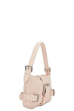 FWRD Renew Bottega Veneta Mini Shoulder Bag in Melon Washed & Silver, view 3, click to view large image.