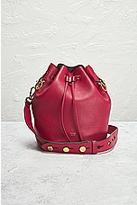 FWRD Renew Fendi Mon Tresor Bucket Bag in Red, view 2, click to view large image.