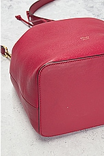 FWRD Renew Fendi Mon Tresor Bucket Bag in Red, view 5, click to view large image.