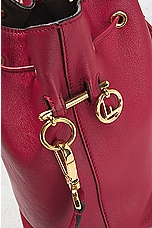 FWRD Renew Fendi Mon Tresor Bucket Bag in Red, view 8, click to view large image.