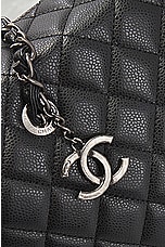 FWRD Renew Chanel Caviar Cambon Tote Bag in Black, view 6, click to view large image.