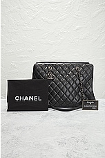 FWRD Renew Chanel Caviar Cambon Tote Bag in Black, view 7, click to view large image.