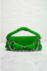 FWRD Renew Gucci Horsebit Shoulder Bag in Green, view 2, click to view large image.