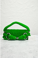FWRD Renew Gucci Horsebit Shoulder Bag in Green, view 9, click to view large image.