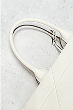 FWRD Renew Prada Quilted Tote Bag in White, view 7, click to view large image.