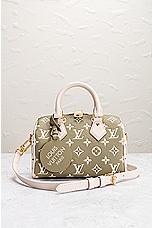 FWRD Renew Louis Vuitton Speedy Bandouliere 20 Handbag in Sage, view 2, click to view large image.