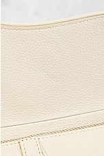 FWRD Renew Dior Leather Saddle Waist Bag in Cream, view 5, click to view large image.