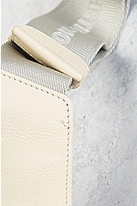 FWRD Renew Dior Leather Saddle Waist Bag in Cream, view 6, click to view large image.