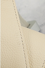 FWRD Renew Dior Leather Saddle Waist Bag in Cream, view 8, click to view large image.