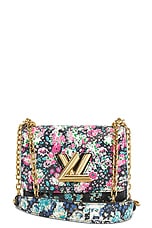 FWRD Renew Louis Vuitton Twist Shoulder Bag in Multi, view 1, click to view large image.