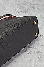 FWRD Renew Louis Vuitton Capucines Handbag in Black, view 8, click to view large image.