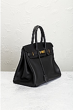 FWRD Renew Hermes Birkin 35 Handbag in Black, view 4, click to view large image.