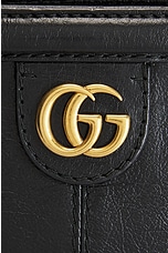 FWRD Renew Gucci GG Marmont Rebelle Shoulder Bag in Black, view 7, click to view large image.