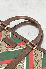 FWRD Renew Gucci GG Supreme Canvas Leather Tote Bag in Multi, view 5, click to view large image.