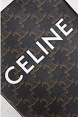 FWRD Renew Celine Vertical Cabas Triomphe Handbag in Brown, view 5, click to view large image.