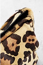 FWRD Renew Fendi Leopard Shoulder Bag in Tan, view 7, click to view large image.