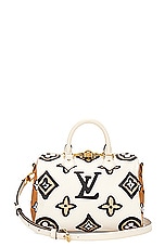 FWRD Renew Louis Vuitton Wild at Heart Speedy 25 Handbag in White, view 1, click to view large image.