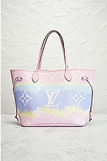 FWRD Renew Louis Vuitton Escale Neverfull MM Tote Bag in Multi, view 2, click to view large image.