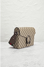 FWRD Renew Gucci GG Supreme Dionysus Shoulder Bag in Beige, view 4, click to view large image.