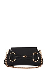 FWRD Renew Gucci Chain Shoulder Bag in Black, view 1, click to view large image.