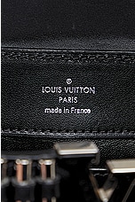FWRD Renew Louis Vuitton Capucines Feather Handbag in Black, view 5, click to view large image.