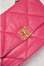 FWRD Renew Chanel Quilted 2 Way Chain Flap Shoulder Bag in Red, view 5, click to view large image.