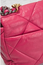 FWRD Renew Chanel Quilted 2 Way Chain Flap Shoulder Bag in Red, view 7, click to view large image.