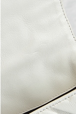 FWRD Renew Fendi Zucca Mama Baguette 2 Way Shoulder Bag in White, view 7, click to view large image.