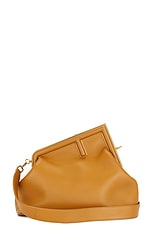 FWRD Renew Fendi Fast Shoulder Bag in Brown, view 1, click to view large image.