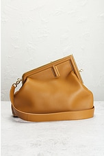 FWRD Renew Fendi Fast Shoulder Bag in Brown, view 2, click to view large image.