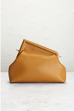 FWRD Renew Fendi Fast Shoulder Bag in Brown, view 3, click to view large image.