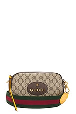 FWRD Renew Gucci GG Supreme Neo Vintage Shoulder Bag in Beige, view 1, click to view large image.