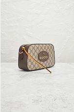 FWRD Renew Gucci GG Supreme Neo Vintage Shoulder Bag in Beige, view 4, click to view large image.