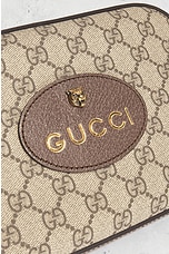 FWRD Renew Gucci GG Supreme Neo Vintage Shoulder Bag in Beige, view 5, click to view large image.