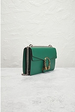 FWRD Renew Gucci Dionysus Shoulder Bag in Dark Green, view 4, click to view large image.