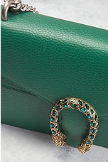 FWRD Renew Gucci Dionysus Shoulder Bag in Dark Green, view 7, click to view large image.