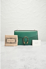 FWRD Renew Gucci Dionysus Shoulder Bag in Dark Green, view 8, click to view large image.