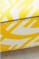 FWRD Renew Fendi Vertigo Zucca Baguette Shoulder Bag in Yellow, view 8, click to view large image.