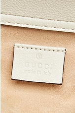 FWRD Renew Gucci Diana Bamboo 2 Way Handbag in Ivory, view 5, click to view large image.