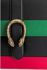 FWRD Renew Gucci Bamboo Dionysus 2 Way Handbag in Black, view 8, click to view large image.