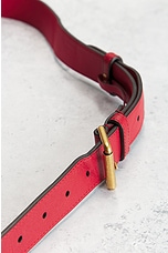FWRD Renew Gucci GG Marmont Waist Bag in Red, view 8, click to view large image.