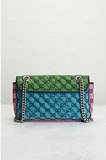 FWRD Renew Gucci GG Marmont Shoulder Bag in Multi, view 3, click to view large image.