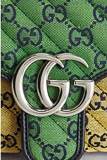 FWRD Renew Gucci GG Marmont Shoulder Bag in Multi, view 5, click to view large image.