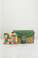 FWRD Renew Gucci GG Marmont Shoulder Bag in Multi, view 9, click to view large image.