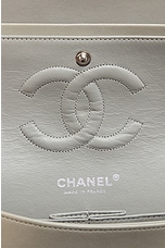 FWRD Renew Chanel Matelasse Chain Turnlock Shoulder Bag in Grey, view 5, click to view large image.