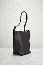 FWRD Renew The Row Medium N/S Park Tote Belt Bag in Black PLD, view 4, click to view large image.