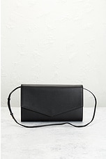 FWRD Renew The Row Large Envelope Bag in Black SHG, view 2, click to view large image.