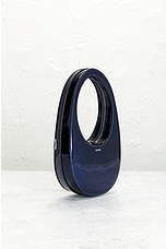 FWRD Renew Coperni Mini Swipe Bag in Blue, view 4, click to view large image.