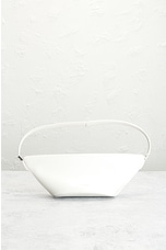 FWRD Renew THE ATTICO Piccola Shoulder Bag in White, view 3, click to view large image.